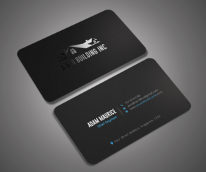 Business Card Design by Graphic Flame for A and B Building Inc. | Design: #13049667
