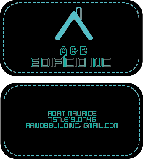 Diseño de Tarjeta de Presentación por Luise para A and B Building Inc. | Diseño #13040954