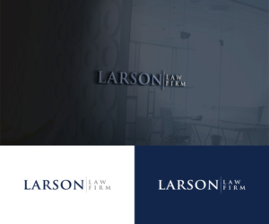 Larson Law Firm | Logo Design by Kiran