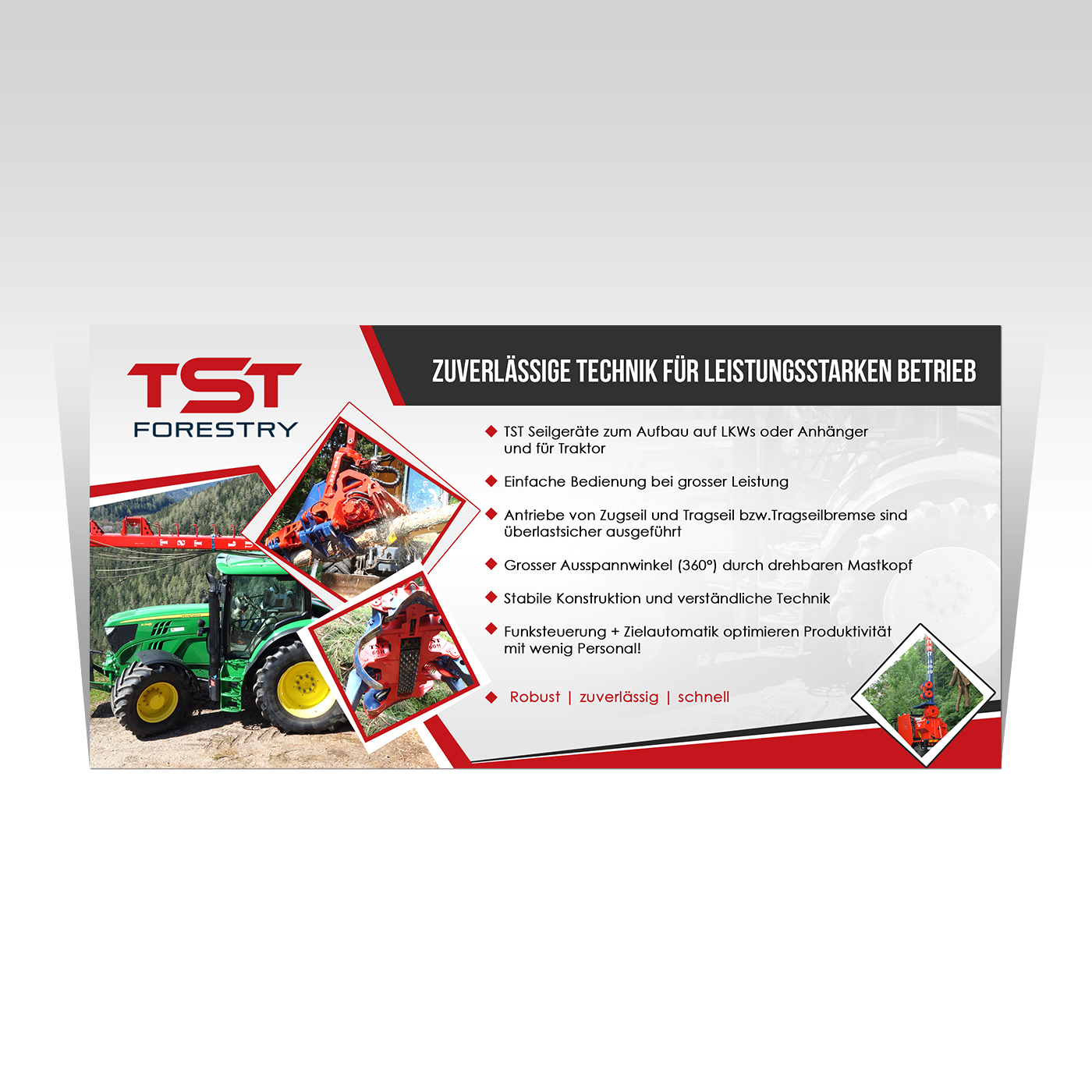 Zeitungsanzeige-Design von debdesign für TST Seilgeräte Troestl GmbH | Design #13018233