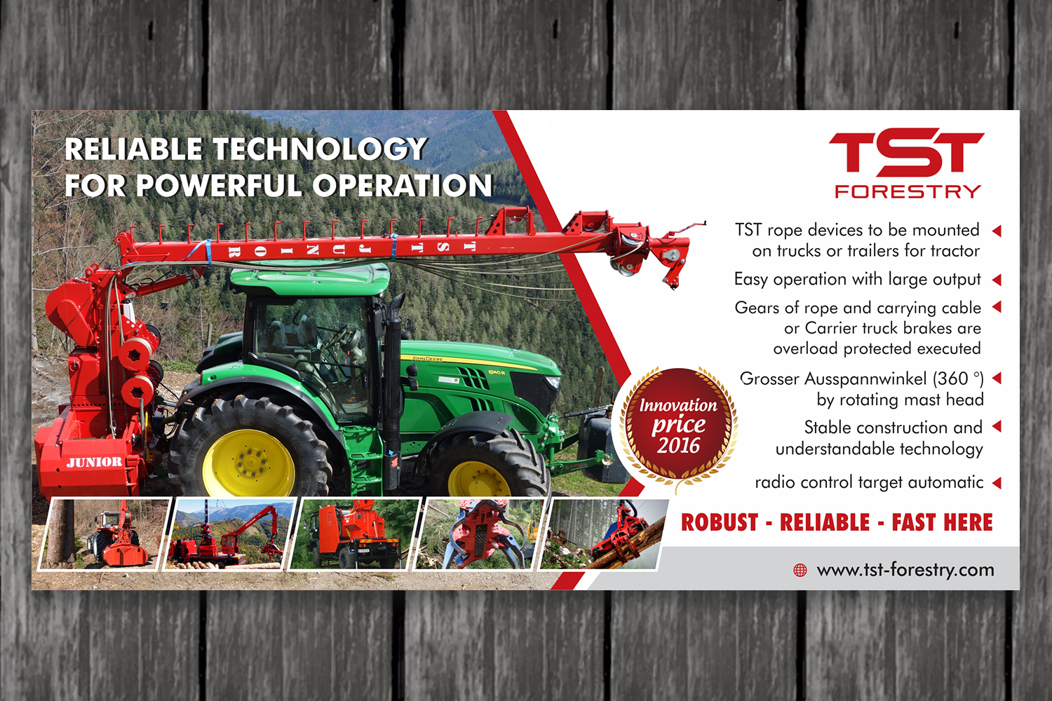 Zeitungsanzeige-Design von ecorokerz für TST Seilgeräte Troestl GmbH | Design #13015430