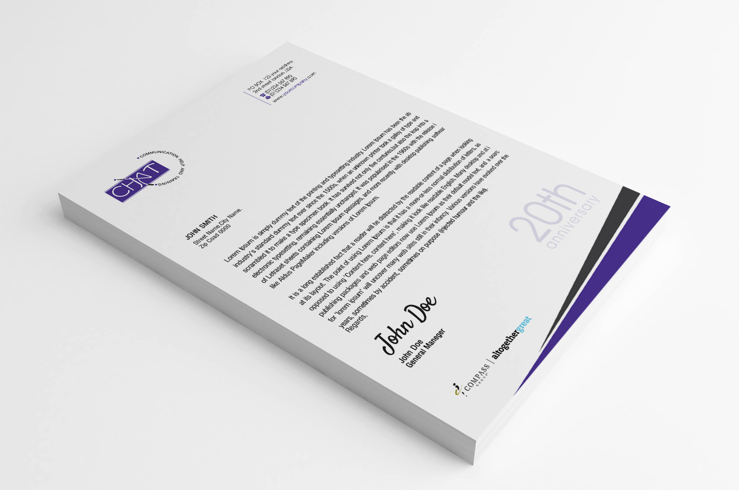 Letterhead Design by SL Designer for this project | Design #13065579