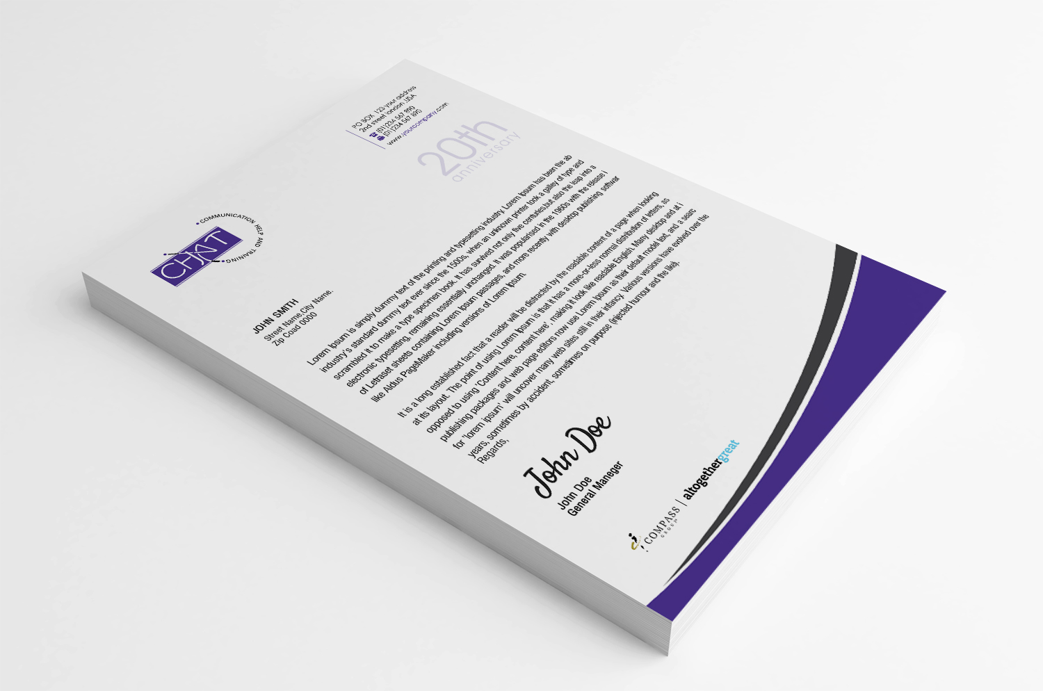Letterhead Design by SL Designer for this project | Design #13065580