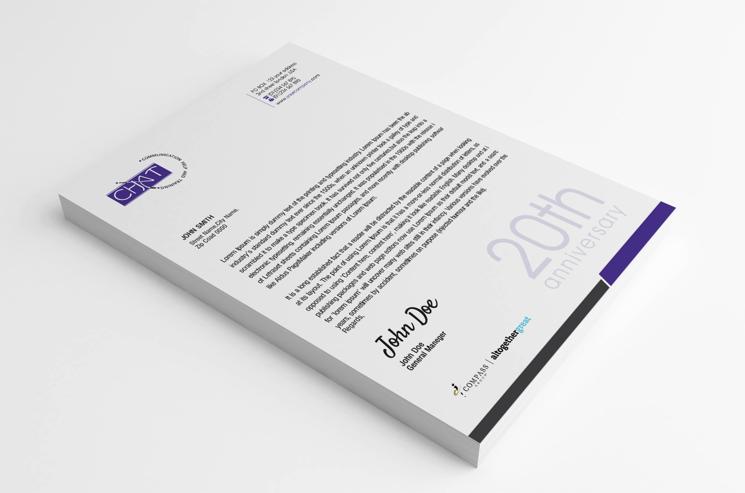 Letterhead Design by SL Designer for this project | Design #13065581