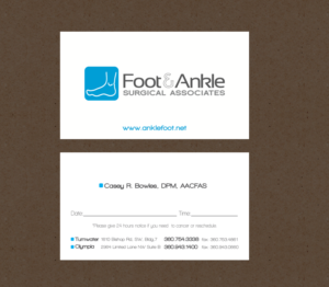 Business Card Design by chandrayaan.creative