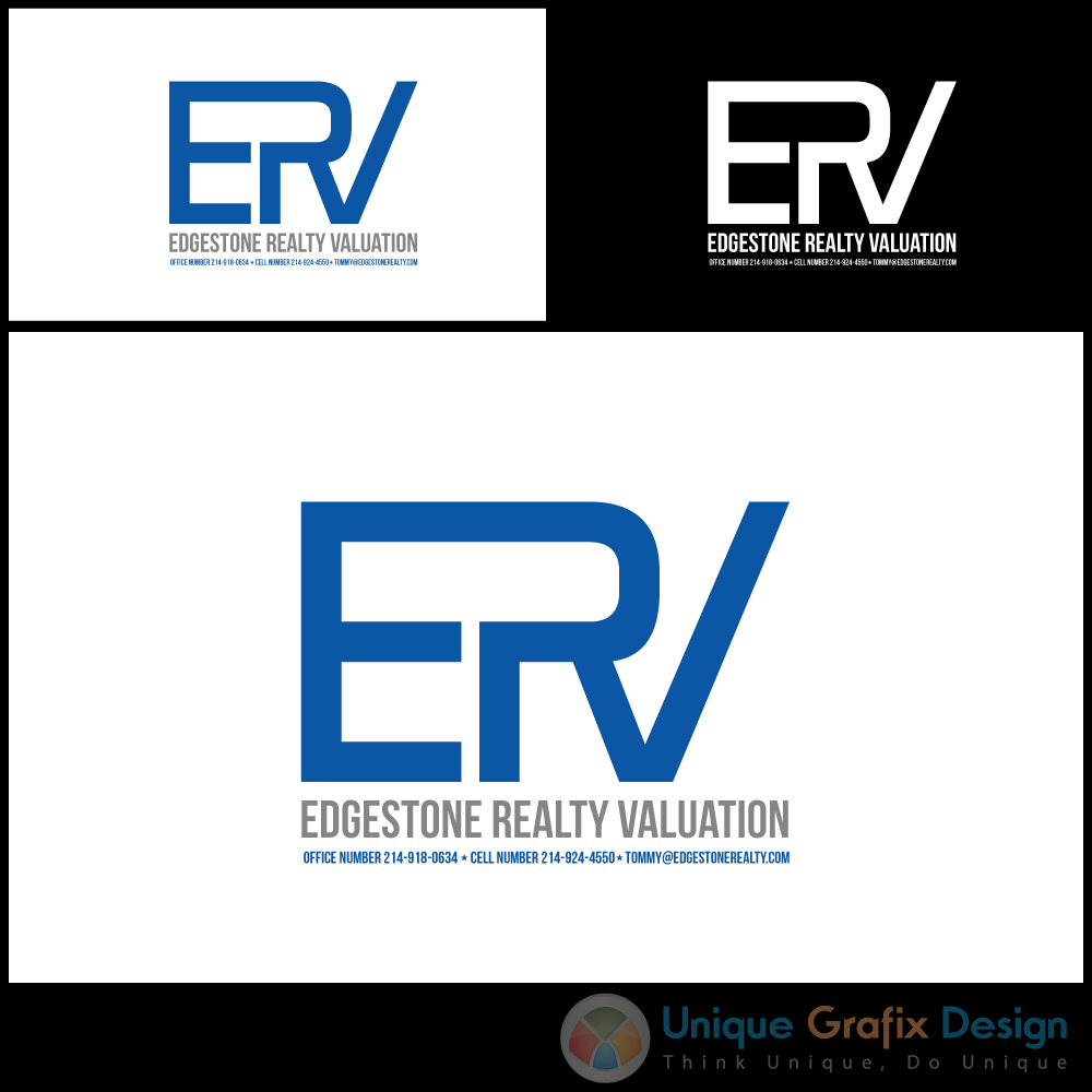 Logo Design by UGD Solution for Edgestone Realty Valuation | Design #13013686