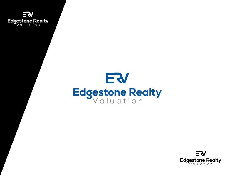 Logo Design by Zeeshan Ali for Edgestone Realty Valuation | Design #13014828