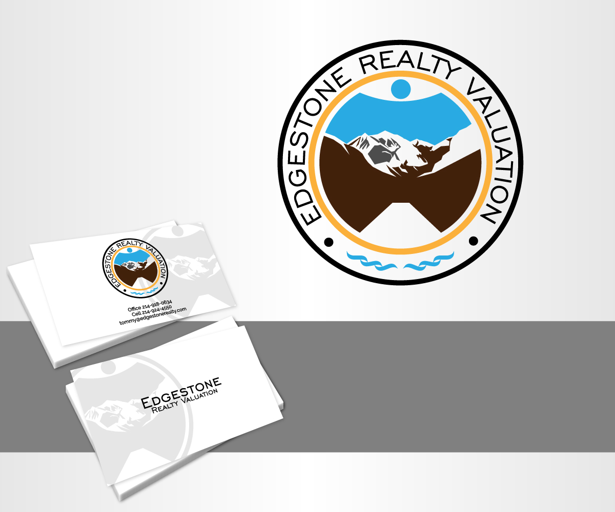 Logo Design by taufik_alrahman for Edgestone Realty Valuation | Design #13038138