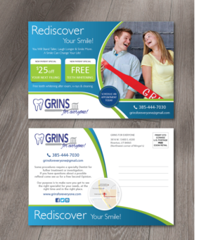 Greeting Card Design by alex989 for Grins for Everyone | Design: #13049915