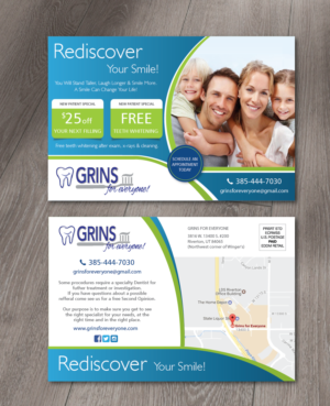 Greeting Card Design by alex989 for Grins for Everyone | Design: #13096322