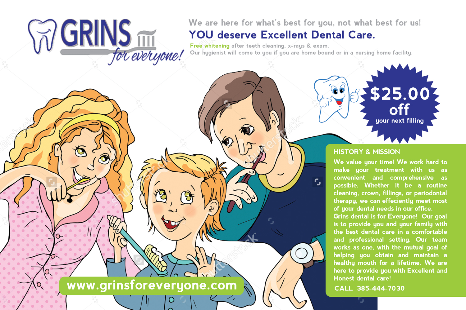 Diseño de Tarjeta de Felicitación por leuchi para Grins for Everyone | Diseño #13038541