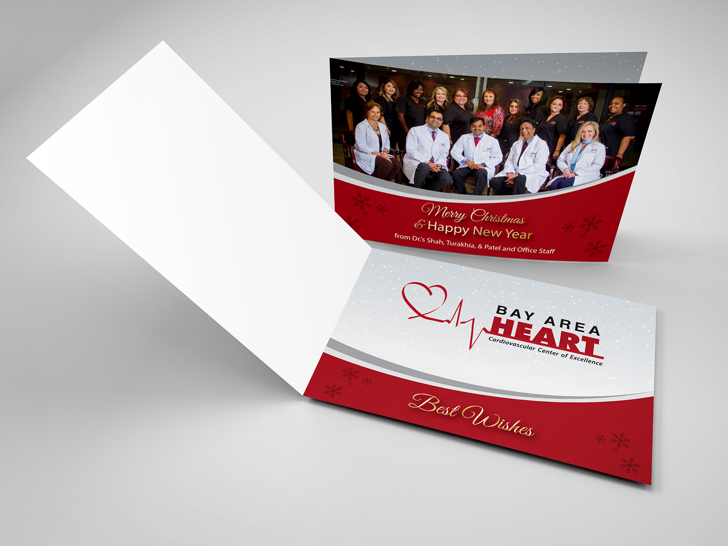 Diseño de Tarjeta de Felicitación por alex989 para Bay Area Heart | Diseño #13031394