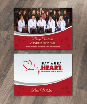Design de Carte de Voeux par alex989 pour Bay Area Heart | Design : #13031397