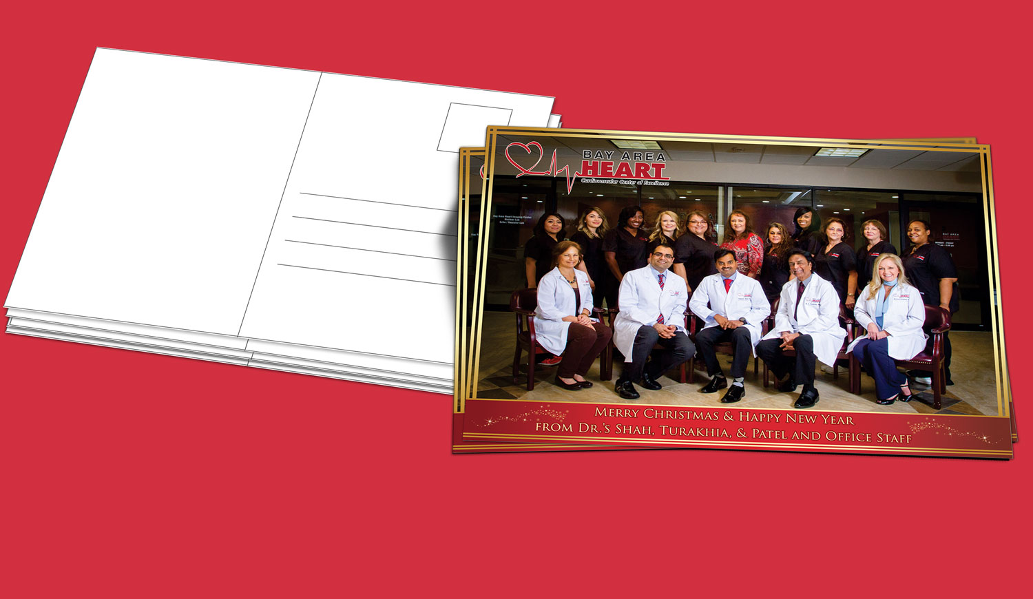 Greeting Card Design by Petter Goms for Bay Area Heart | Design #13019983