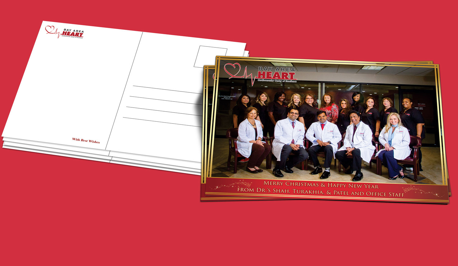 Greeting Card Design by Petter Goms for Bay Area Heart | Design #13022771