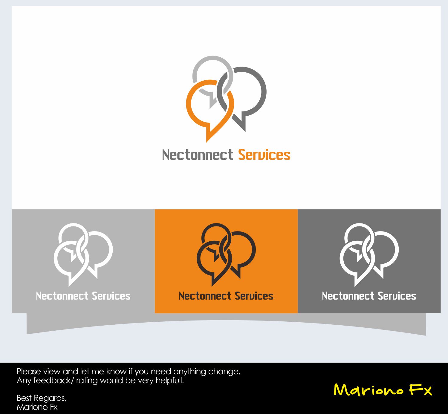 Logo Design by Mariono Fx for NetConnect Services Co | Design #13025640