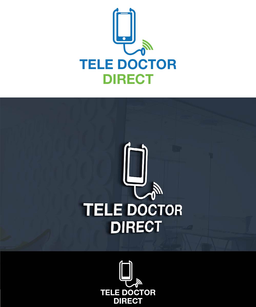Logo Design by joliau for Tele Doctor Direct | Design #13028549