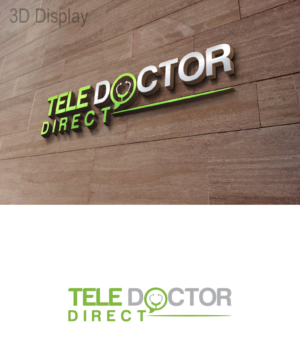 Logo Design by 3Guys for Tele Doctor Direct | Design: #13029456