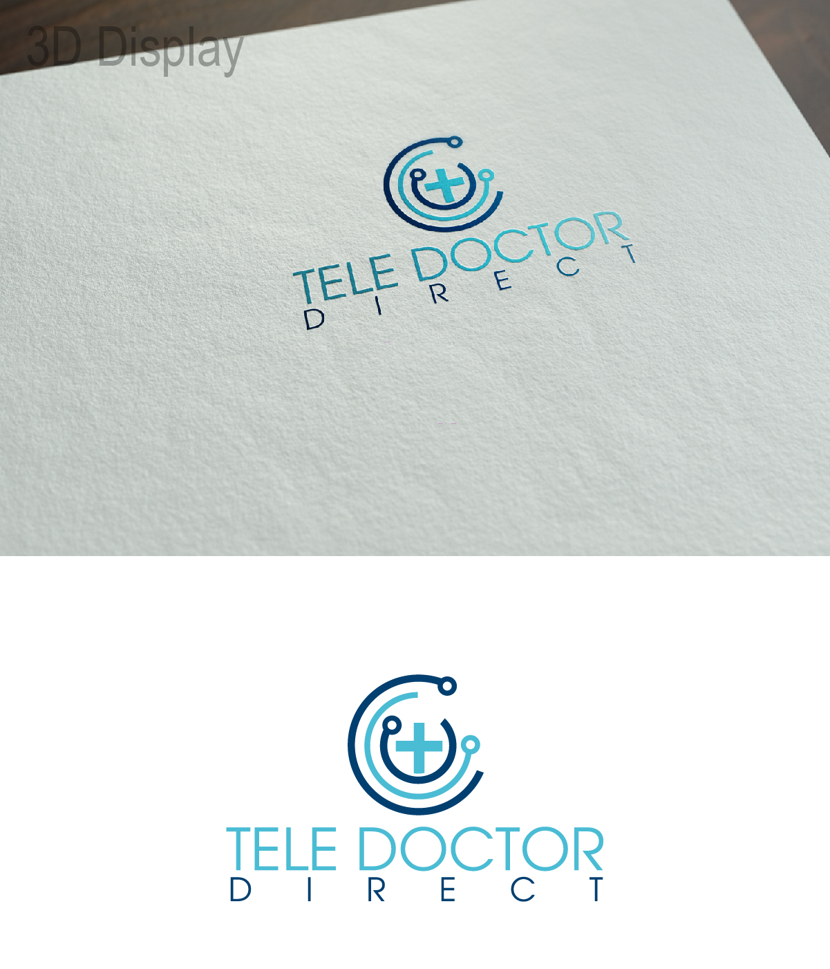 Logo Design by 3Guys for Tele Doctor Direct | Design #13029457