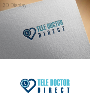 Logo Design by 3Guys for Tele Doctor Direct | Design: #13029459