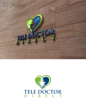 Logo Design by 3Guys for Tele Doctor Direct | Design: #13029460
