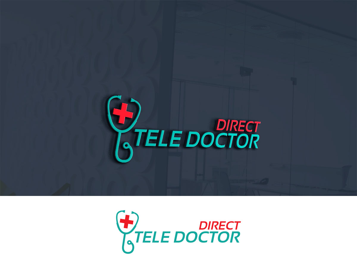 Logo Design by abstraxt for Tele Doctor Direct | Design #13022172