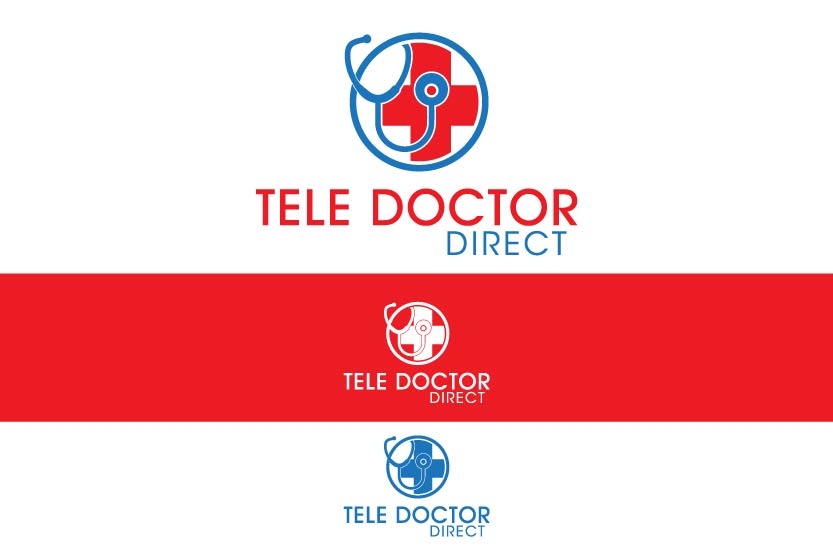 Logo Design by abstraxt for Tele Doctor Direct | Design #13022176