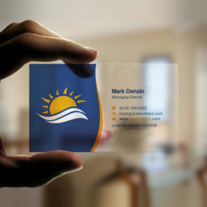 Business Card Design by INDIAN_Ashok for Due Brothers Construction  | Design: #13025274