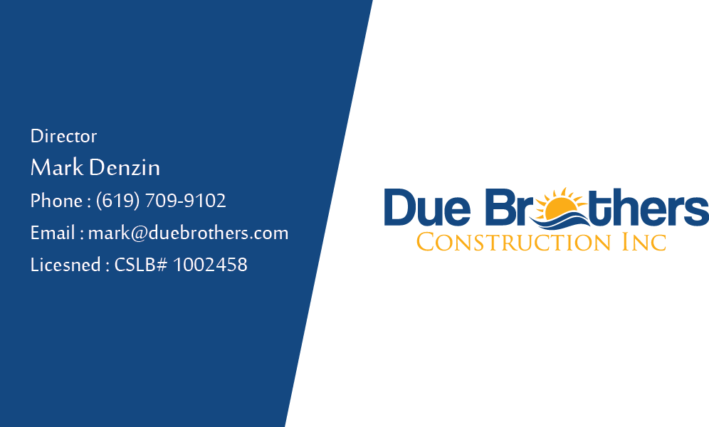 Business Card Design by Zunayed for Due Brothers Construction  | Design #13028203
