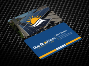 Business Card Design by Verified artistry (Design garden) for Due Brothers Construction  | Design: #13039691