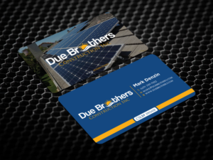 Business Card Design by Verified artistry (Design garden) for Due Brothers Construction  | Design: #13039692