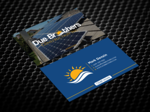 Business Card Design by Verified artistry (Design garden) for Due Brothers Construction  | Design: #13039693