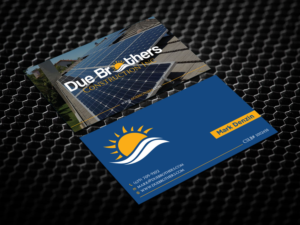 Business Card Design by Verified artistry (Design garden) for Due Brothers Construction  | Design: #13045624