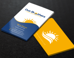 Diseño de Tarjeta de Presentación por Brand aid para Due Brothers Construction  | Diseño #13026705