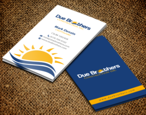 Business Card Design by chandrayaan.creative for Due Brothers Construction  | Design: #13024585