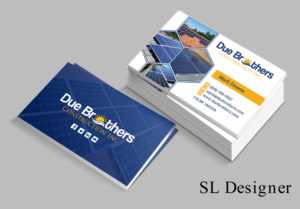 Business Card Design by SL Designer for Due Brothers Construction  | Design: #13021097