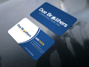 Diseño de Tarjeta de Presentación por Graphic Flame para Due Brothers Construction  | Diseño: #13033793