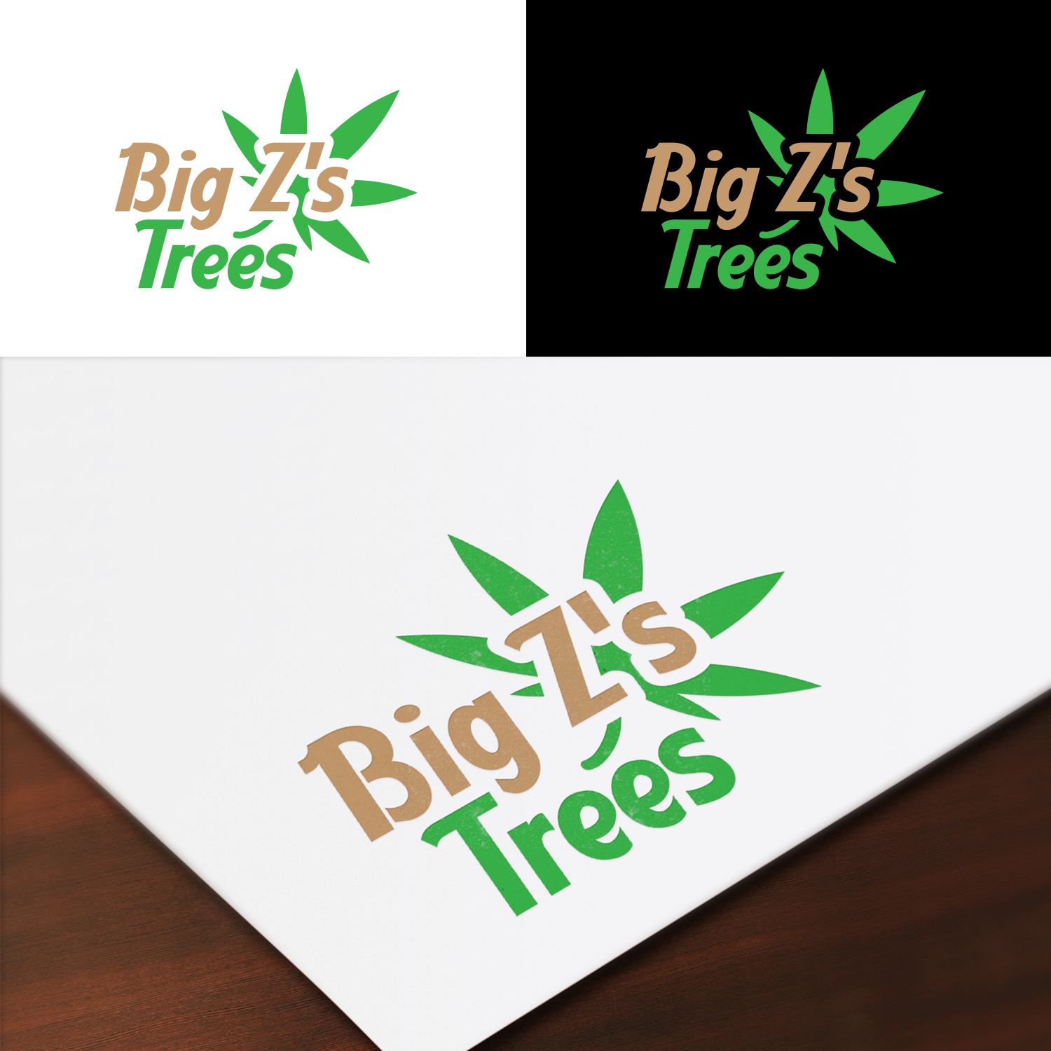 Logo Design by IMD-HUB for Big Z's Trees | Design #13017360