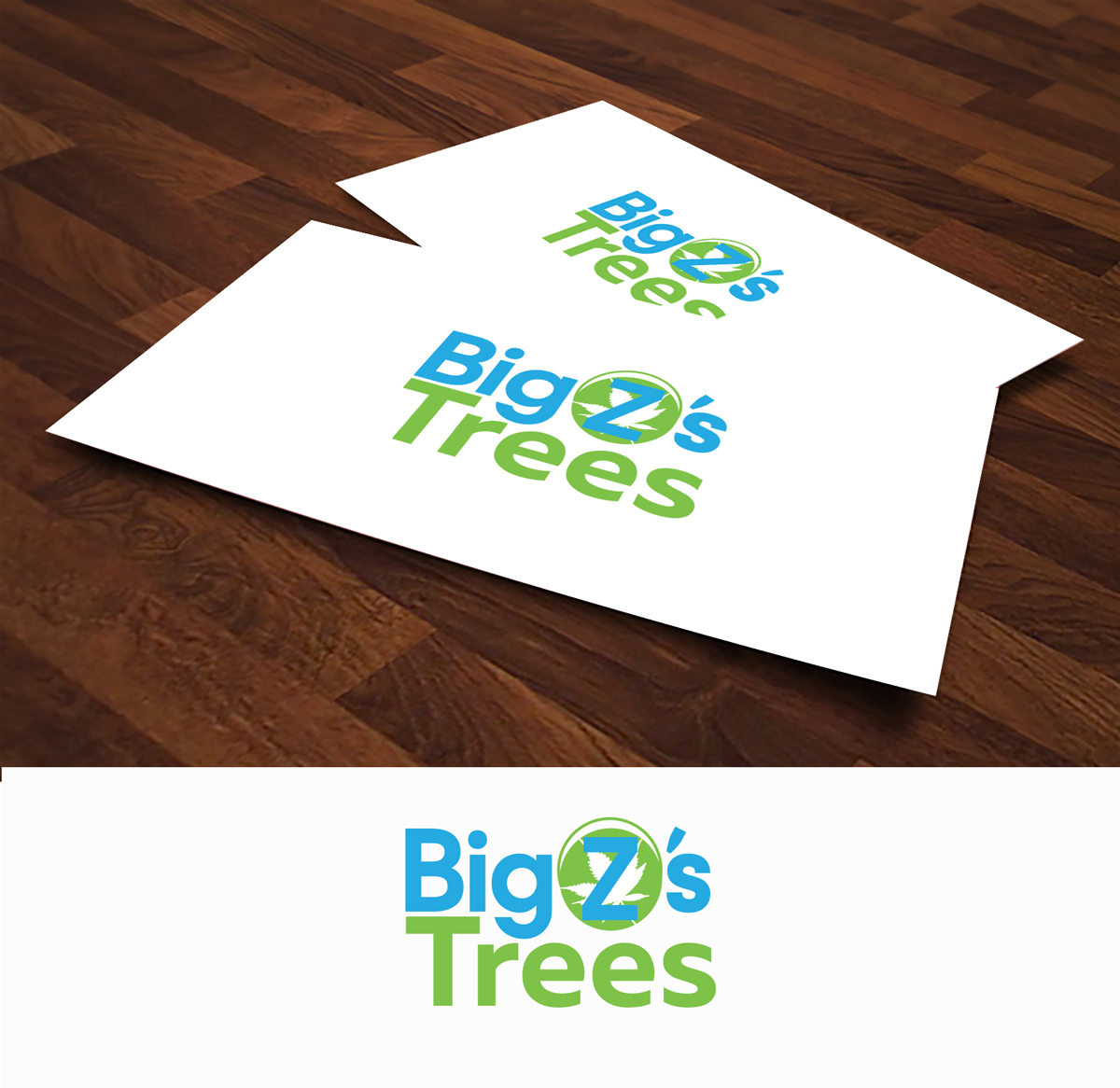 Logo Design by Impressive Sol for Big Z's Trees | Design #13017152