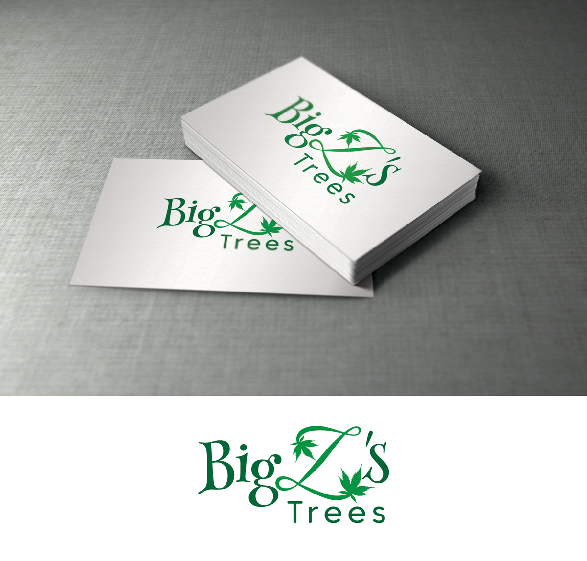 Logo Design by Impressive Solutions for Big Z's Trees | Design #13017153