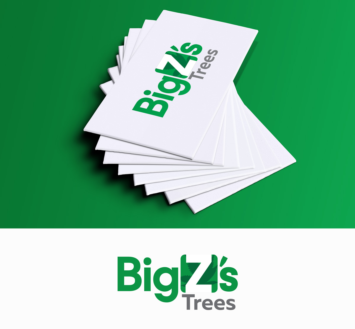 Logo Design by Impressive Solutions for Big Z's Trees | Design #13017155