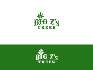 Logo Design by Slant Line Media for Big Z's Trees | Design #13017236
