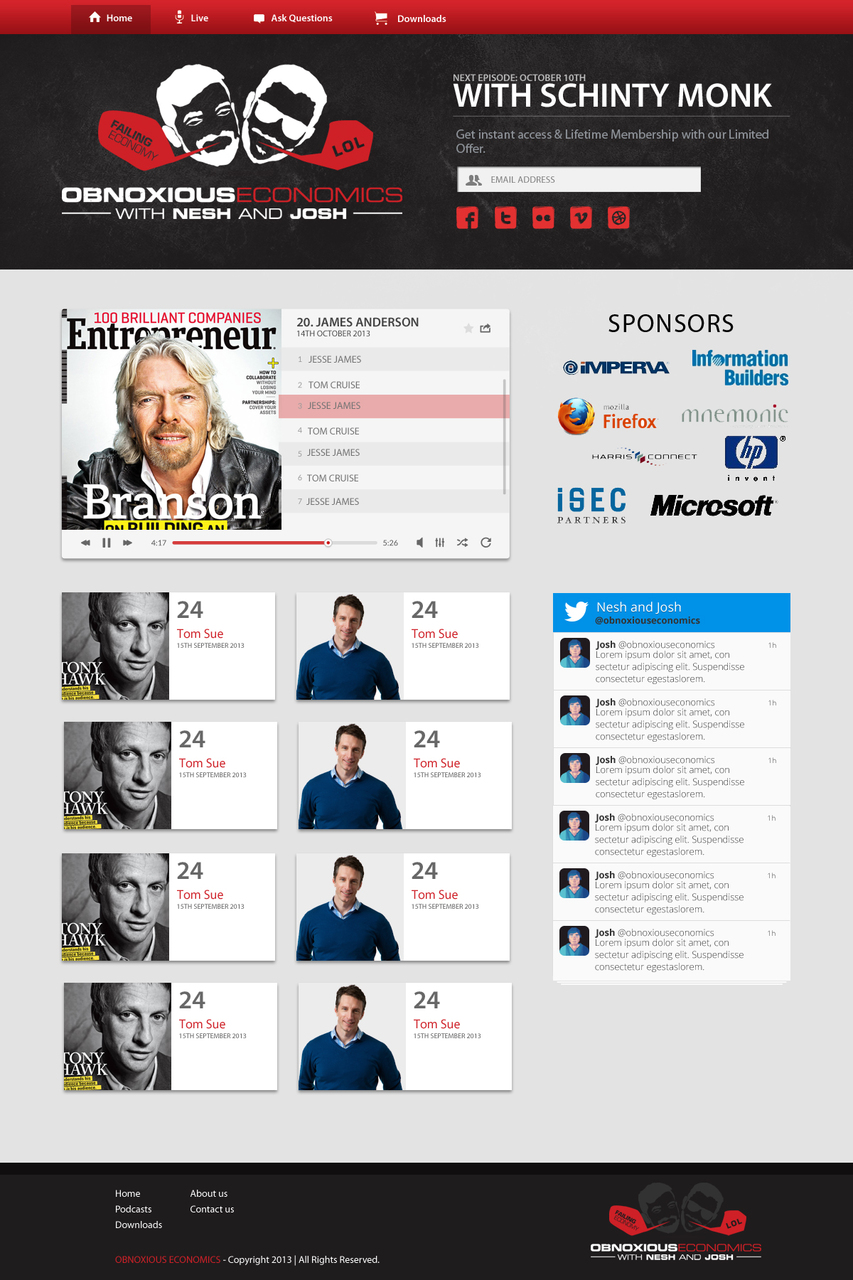 Podcast Design by Creative James for this project | Design #2472374