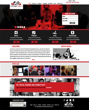 Podcast Design by Bright Star for this project | Design: #2474381
