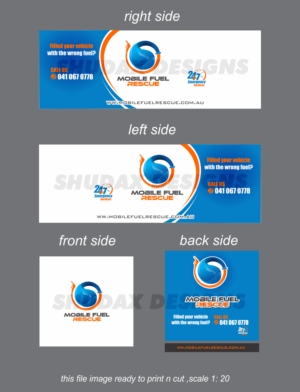 Diseño Gráfico por Anung Shudax para Mobile Fuel Rescue | Diseño: #13046996