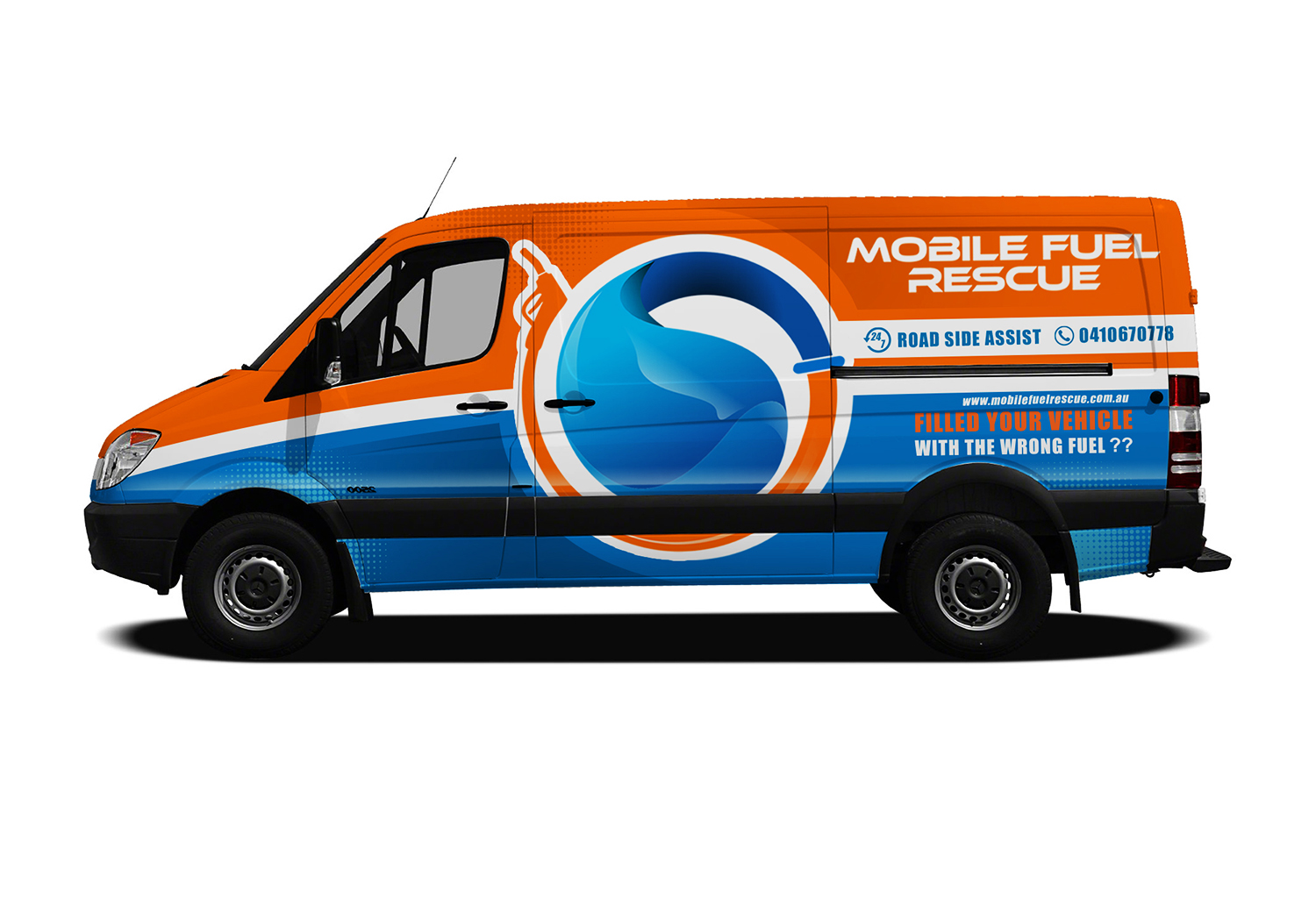 Diseño Gráfico por dedenambrol para Mobile Fuel Rescue | Diseño #13026015