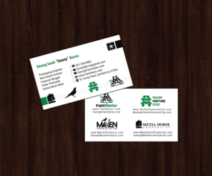 Business Card Design by JK18 for FamVestor | Design: #13672183