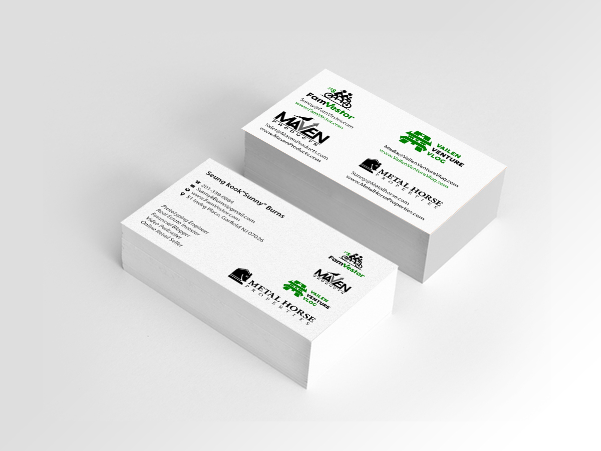 Visitenkarten-Design von Creations Box 2015 für FamVestor | Design #13669648