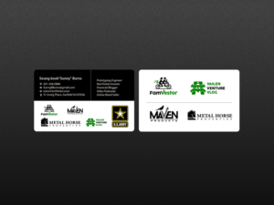 Business Card Design by Creations Box 2015 for FamVestor | Design: #13669651