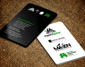 Visitenkarten-Design von chandrayaan.creative für FamVestor | Design: #13661659